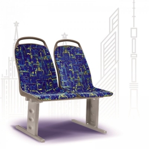 Антивандальное пассажирское сиденье для автобусов